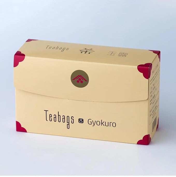 Ippodo Tea - Gyokuro Teabags (25 Bags) - Light &amp Calm - For Savoring - Kyoto Since 1717