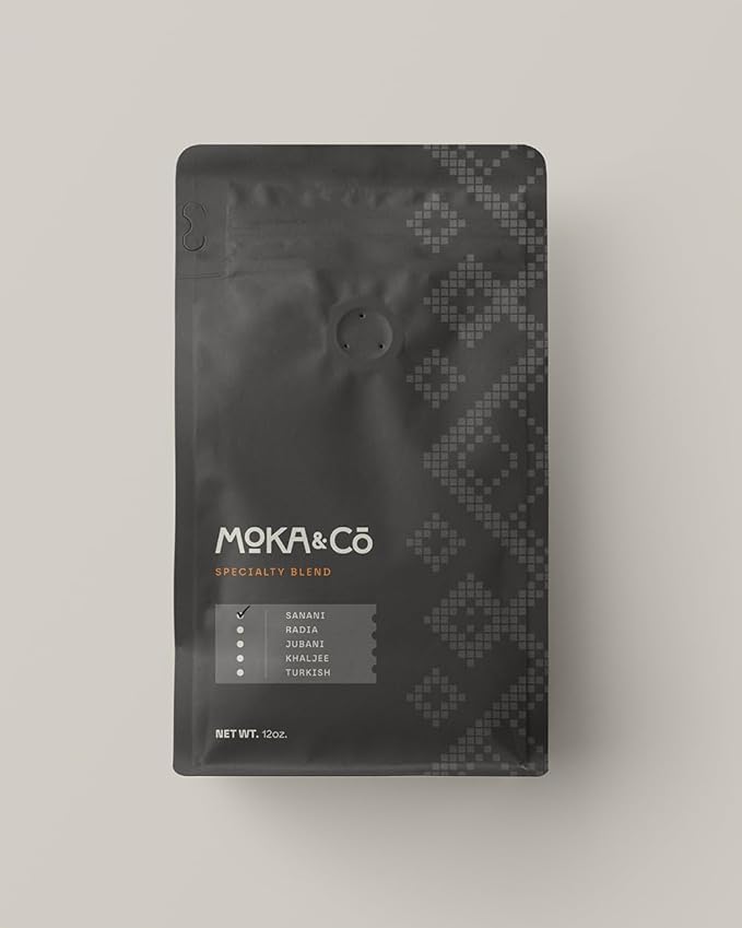 Moka &amp Co Specialty Yemeni Coffee Sanani/Mufawar Blend