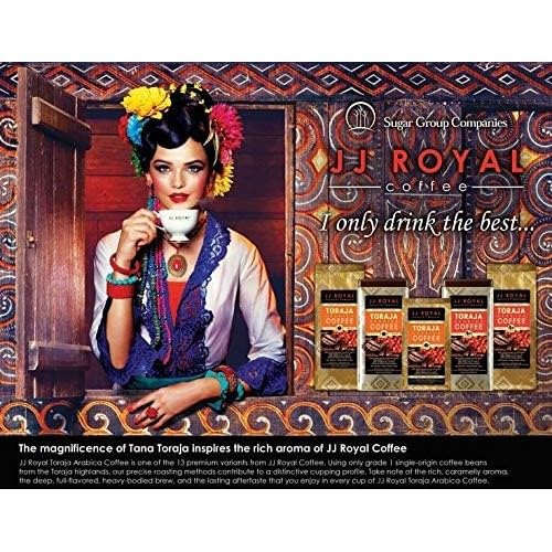 JJ Royal Coffee Toraja Arabica 200g Whole Beans (Pack of 1)