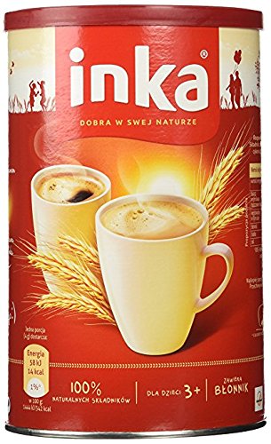 INKA Roasted Grain Coffee Kawa Zbozowa Pack of 6 - 200 Gram Cans