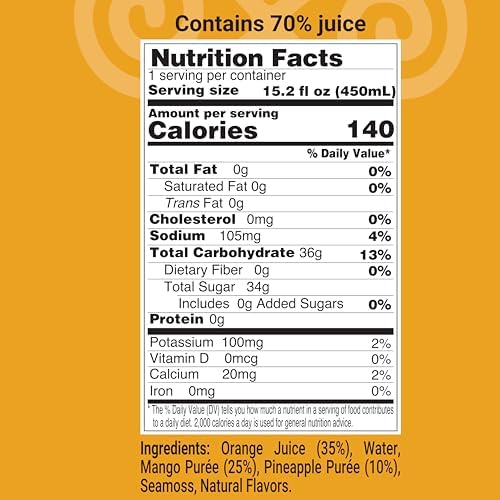 Nourish Kings All-Natural Juice with Sea Moss Variety Pack 15.2 oz