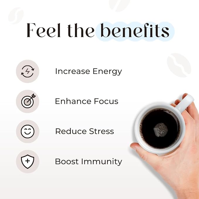 Krios Coffee Brilliance Coffee Pods Enhance Energy &amp Focus with Essential Vitamins L-Theanine Bacopa Monnieri &amp Rhodiola Rosea Medium Roast Smooth 16 Ct