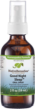 Native Remedies Good Night Sleep for Relief of Occasional Sleeplessness 2 fl. oz.