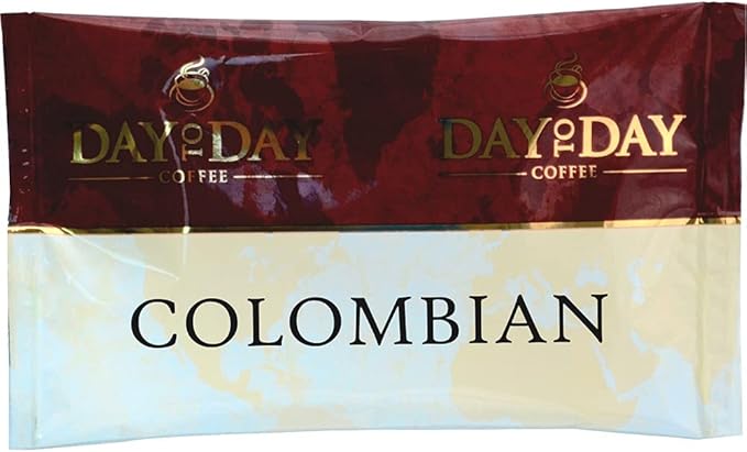 100% Pure Coffee Colombian Blend 1.5 oz Pack 42 Packs/Carton