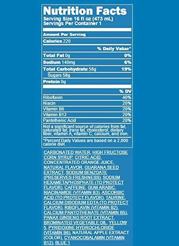 Amp Energy Drink Original and Red Bull Energy Drink Original Combo Pack 16fl.oz. (Pack of 8)