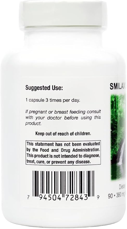 Supreme Nutrition Smilax Supreme 90 Pure Sarsaparilla Vegetarian Capsules (Pack of 2)