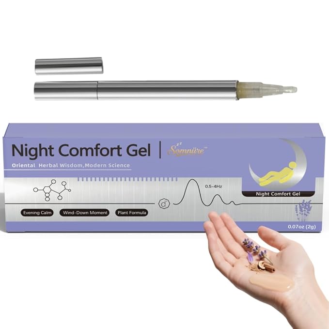 Topical Sleep Aid Gel for Adults Use Before Bed 2-Week Supply in Portable 2g Tube Fast-Absorbing Non-Greasy Formula with Calming Lavender