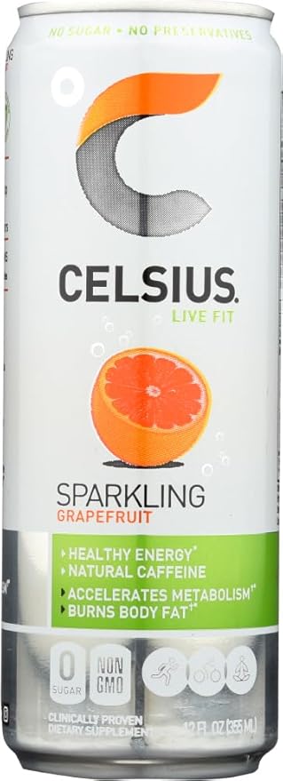 Celsius Sparkling Grapefruit 12 fl oz