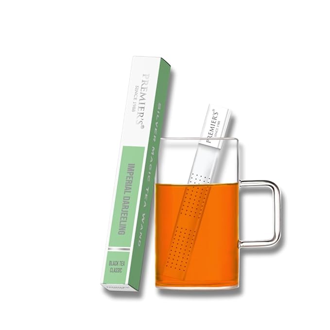Premiers Silver Magic Infusion Wands | 9-in-1 Gourmet White Tea Infuser Wands Collection | Herbal and Ayurvedic Chai Collection with Fruits &amp Flowers | Ideal Gift Set for Delicious Tea Lovers