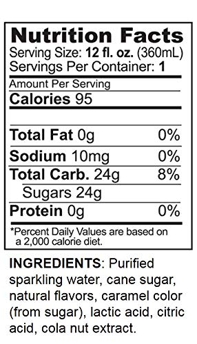 GuS Grown-Up Soda | Lightly Sweetened Sodas with Real Juices | 12 Fl Oz (Pack of 24) (Dry Cola)