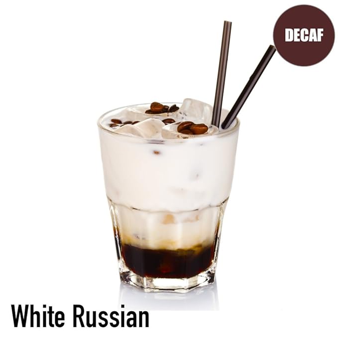 White Russian Flavored Decaf Coffee Whole Bean Medium Roast Fresh Roasted 5 lbs