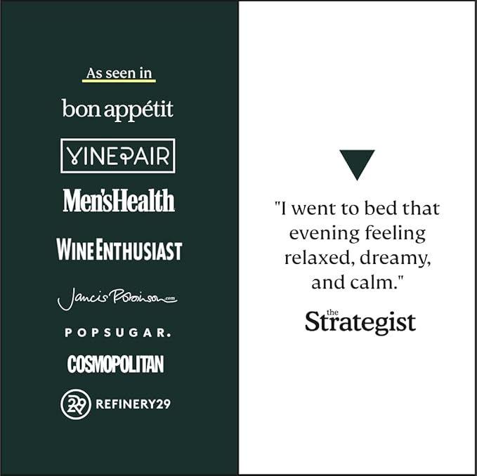 Three Spirit Non-Alcoholic Alternative Spirit - The Nightcap 50cl | Alt-Whiskey | Unwind &amp Chillout with Adaptogens Valerian Hops &amp Lemon Balm | Award Winning Active Botanical Gluten Free &