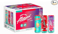 Alani Cotton Candy Energy Drinks sugar free low calorie energy drinks 12 Fl Oz Cans (12 Fl Oz (Pack of 24) Variety Pack - Cherrry Slush Juiccy Peaach Hawaiiian)