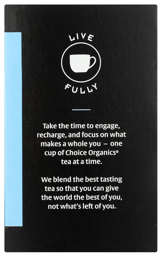 Choice Organic Teas Herbal Tea 16 Tea Bags Chamomile