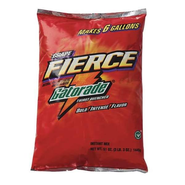 Gatorade Thirst Quencher Powder – Fruit Punch 51 oz Bag – Makes 6 Gallons