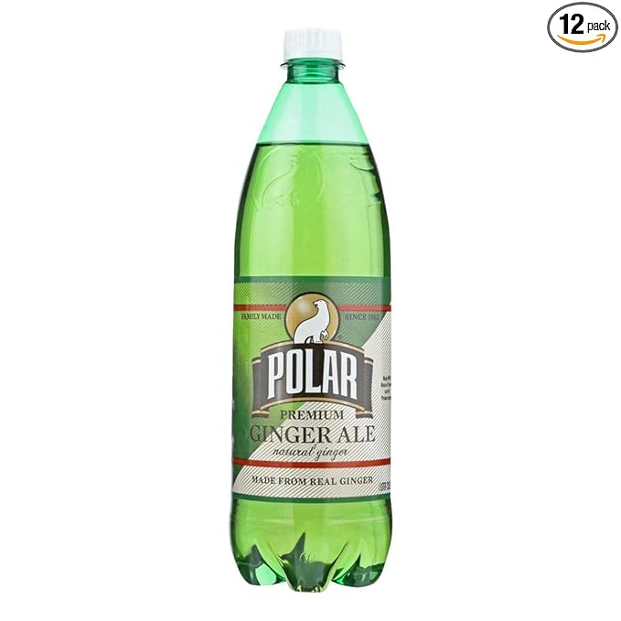 Polar Beverages Gingerale - Case of 12-33.8 fl oz