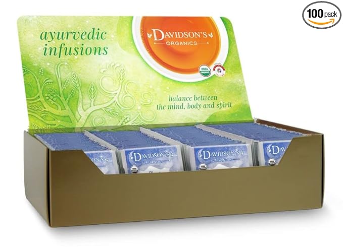 Davidson's Organics Ayurvedic Infusions Sleep 100-count Individually Wrapped Tea Bags