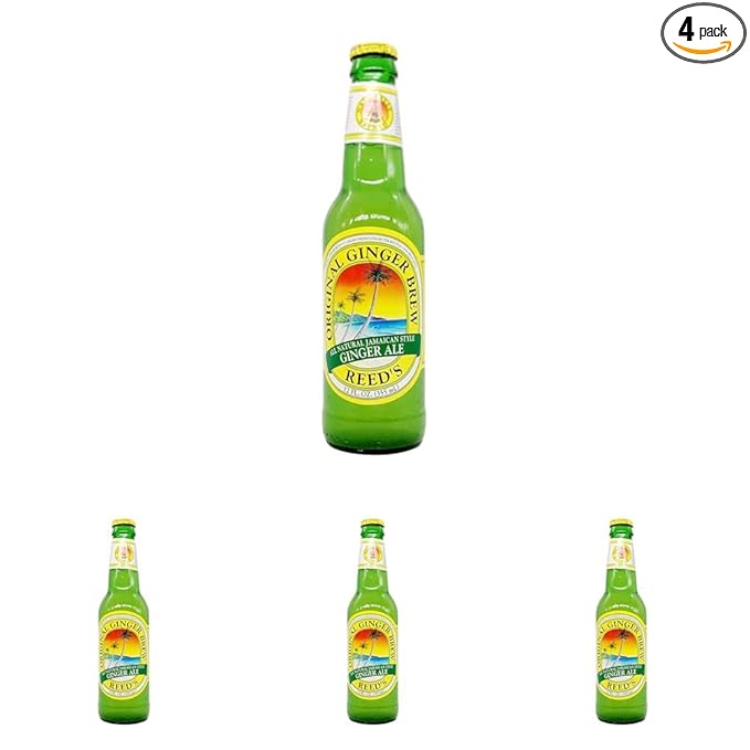 REEDS GINGER BREW Original Ginger Brew 12 FZ (Pack of 4)