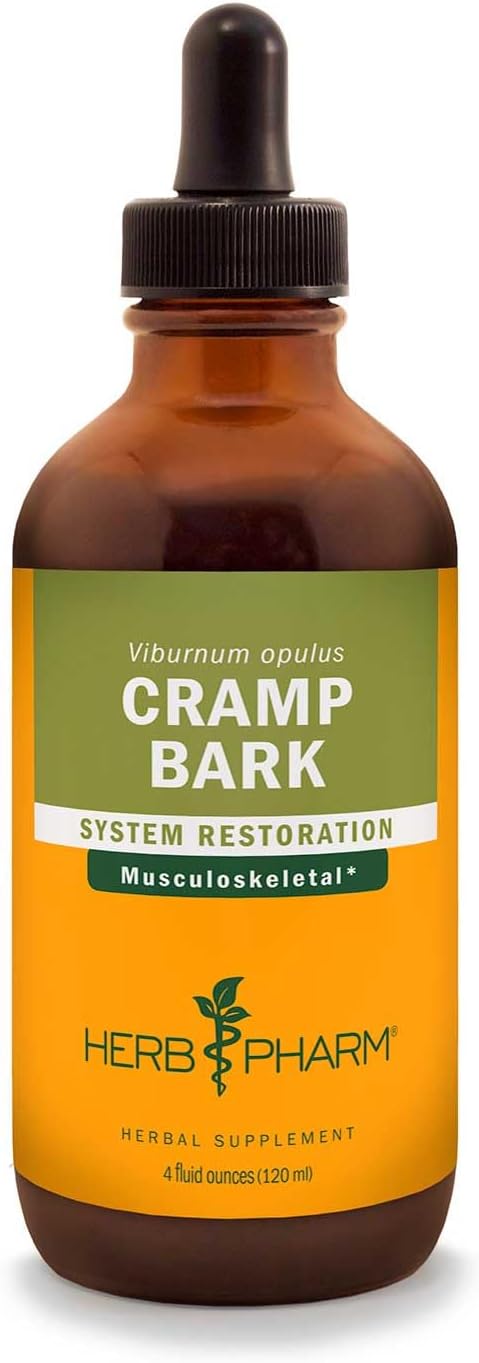Herb Pharm Cramp Bark Liquid Extract for Musculoskeletal Support - 4 Ounce