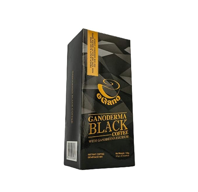 6 Boxes eGano Premium Ganoderma Black Coffee Instant Coffee With Ganoderma Lucidum Extract (3.5g x 30 Sachets/Box)