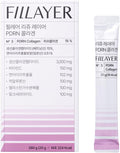 PDRN Collagen Liquid Type with Skin Booster (PDRN Hyaluronic Acid Elastin and Ceramide) for Healthy Skin - Cherry Flavor - 14 Stick