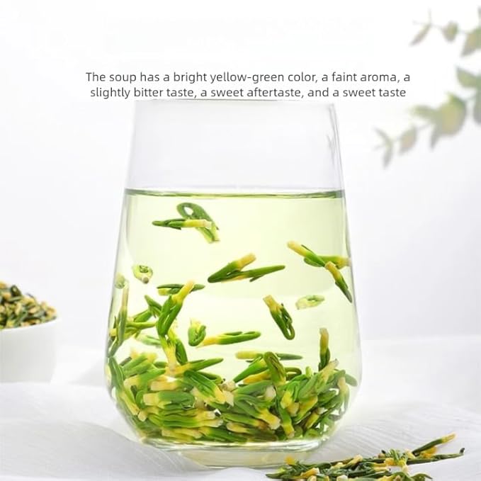 Dried Lotus Plumule Lotus Embryo Tea 8.1oz/250g(125g*2) Wild Nature Fragrant Lotus Seed Core Premium Quality Lotus Heart
