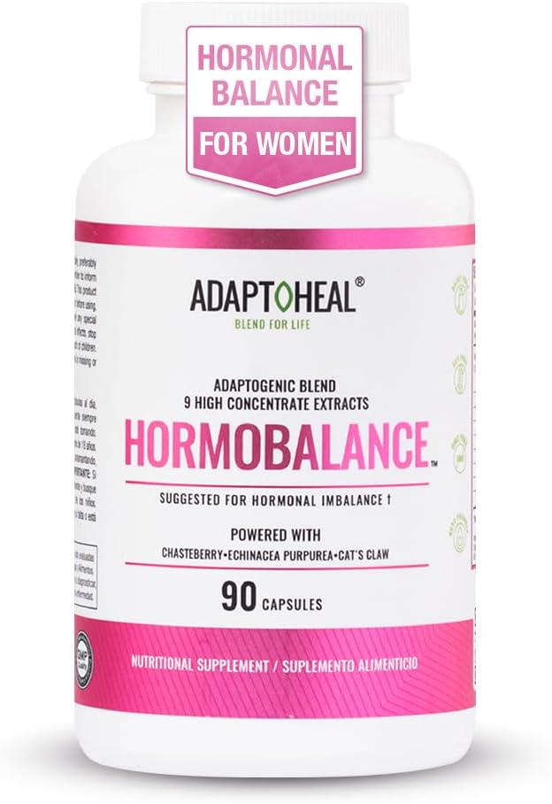 Hormone Balance for Women – Menopause &amp PMS Support Supplement – Adaptogens for Female Balance &amp Wellness – 90 Vegan Capsules