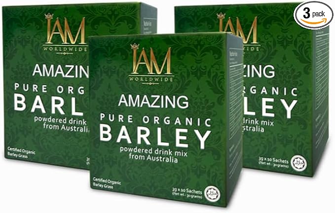IAM Amazing Pure Barley Powdered Drink Mix from Australia-3 Boxes