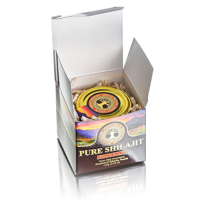 Pure Authentic Shilajit Siberian Mumijo Resin 100 grams 3.5 OZ