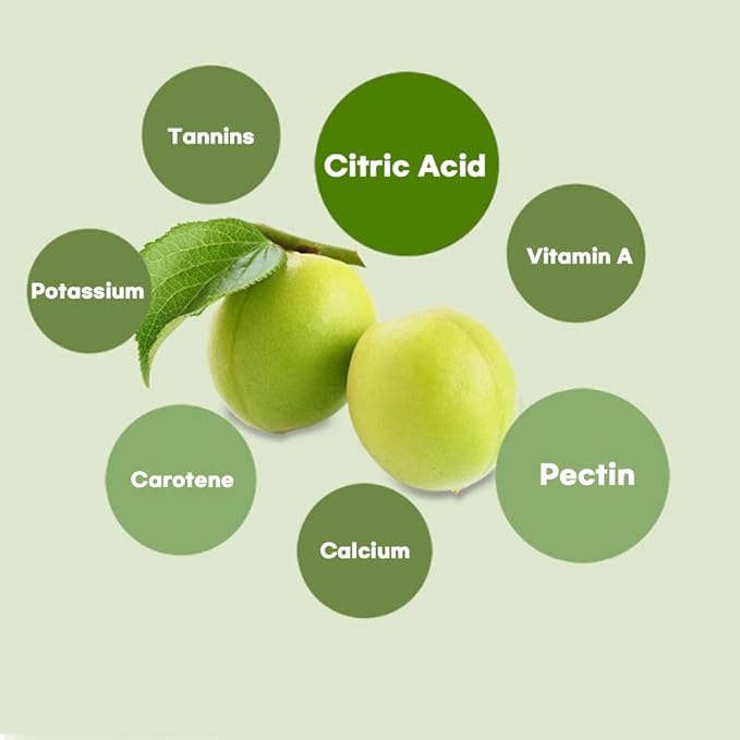 ChunhoNcare Korean Green Plum Juice | 100% Korean Cheongmaesil | With Apple Aloe &amp Probiotics | No Preservatives | Resealable Pouch | 30 Packs