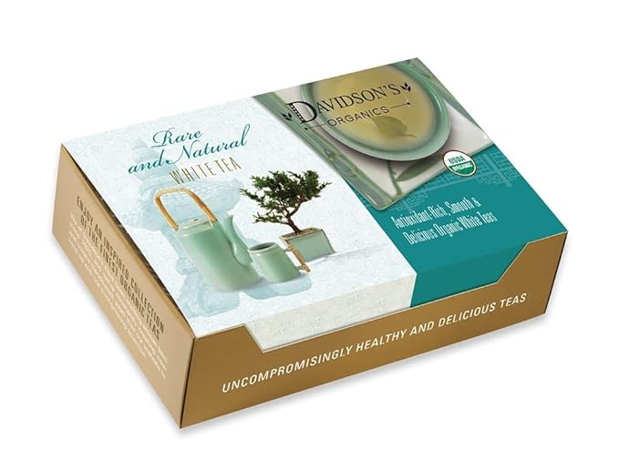 Davidson's Organics White Peach 100-count Individually Wrapped Tea Bags