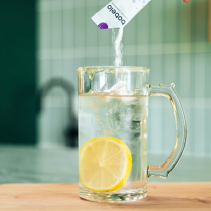 BOBELO CARBONATION Flavor Packets - Trial Pack 3 of Each Flavor Pineapple Coconut Mountain Berries Lavender Lemonade &amp Orchard Breeze Self Carbonating Hydration Electrolyte Drink Mix Real Fr