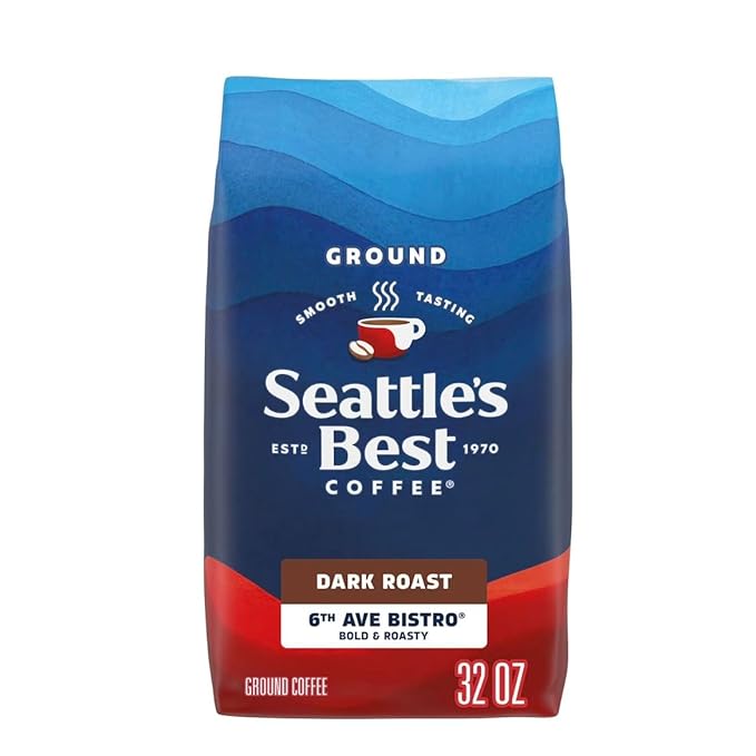 Seattle Best Coffee 6th Avenue Bistro Ground Coffee 32 oz