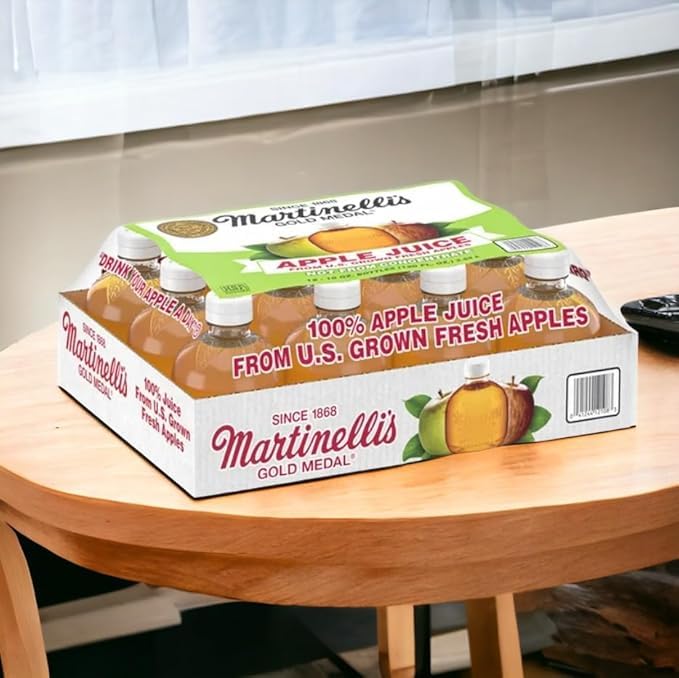 Martinellis Apple Juice 10 Fl Oz (Pack of 12)