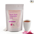 Bye Bye Cramps Tea – Apple Cider &amp Hibiscus 30 Bags for Natural Menstrual Relief