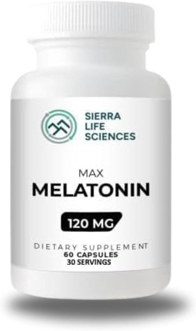 Melatonin Bundle | 30mg Watermelon Gummies &amp 120mg High-Dose Capsules | Advanced Sleep Aid for Adults | Vegan &amp Non-GMO