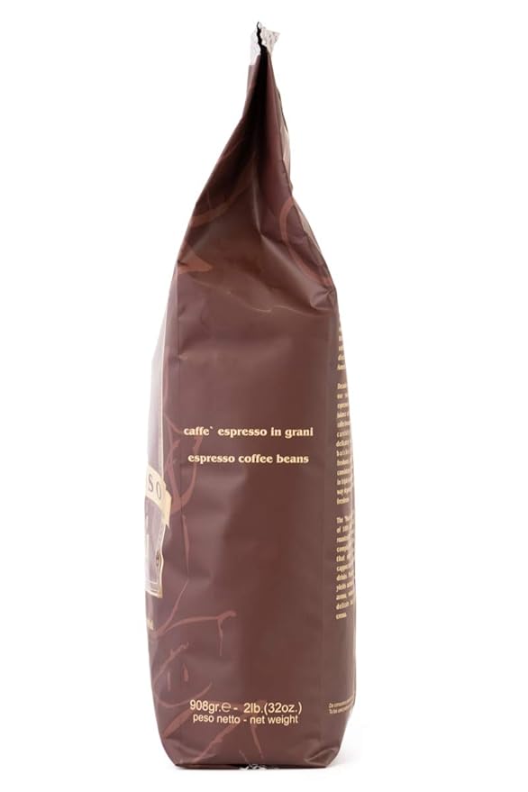 Grande Italia Espresso Small Batch Artisan Roasted Miscela Napoli 2 Lbs. (Pack of 2)