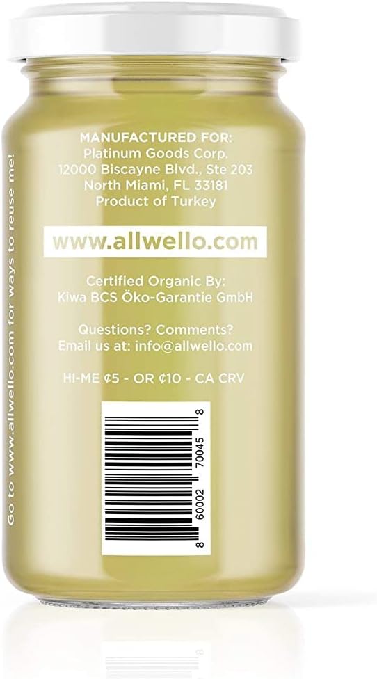 ALLWELLO Cold-Pressed Ginger Shot 60 mL USDA Organic Immune Booster with Natu-RAL | 12 Units per case (12 Pack)