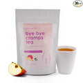 Bye Bye Cramps Tea Apple Cider &amp Hibiscus 30 Tea Bags – Organic Menstrual Relief Herbal Tea