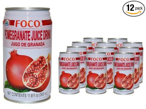 FOCO Pomegranate Juice Drink (Pack of 12)