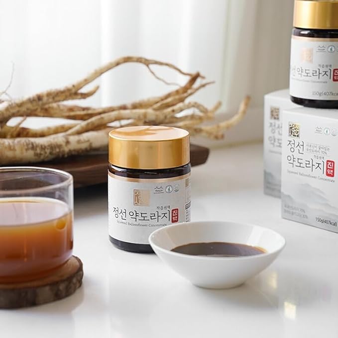 Korean Bellflower Root Extract (Doraji) Concentrate – Natural Plant-Based Concentrate for Throat Support 150g