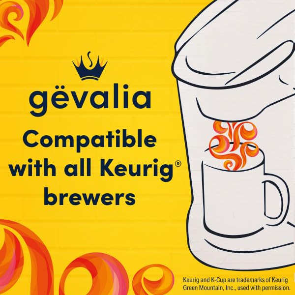 Gevalia Signature Blend Mild Roast K-Cup® Coffee Pods 10 CT (Pack of 6)