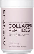 Aventus Collagen Peptides Beauty and Wellness Support for Skin Hair Nails Joint Health and Digestion – Unflavored Powder 10g per Serving 29 Servings