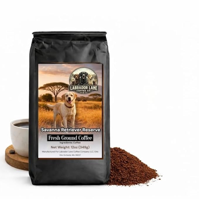 Savanna Retriever Reserve Premium Small Batch Coffee 12oz