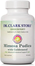 Dr Clark Store Mimosa Pudica &amp Goldenseal – 100 Capsules Supports Digestive Health Gut Balance &amp Immune Support