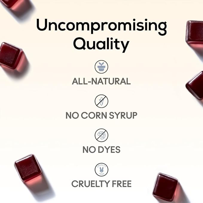 TrueMushroom - Sleep Support Mushroom Gummy Supplement with Melatonin for Sleep and Relaxation with Lion’s Mane Cordyceps Reishi Shiitake. All-Natural BlackBerry Flavor Gummies (60 Count)