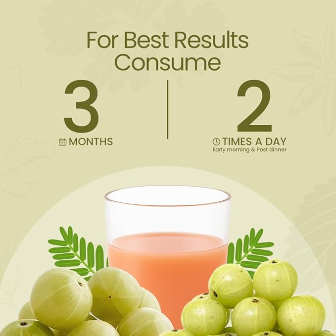 Krishna's Special Amla High Fiber Juice - 1000 ml | Fresh cold pressed Amla Juice | Helps Boosts Skin and Hair Health | Helps Detox | Rich in Vitamin C | Natural Immunity Booster