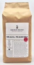 5-Pound Brazil Peaberry Unroasted Green Arabica Coffee Beans Fresh Current Crop Specialty Grade Roast the Beans Yourself at Home on Your Roasting Equipment Prior to Using for Brewing Coffee
