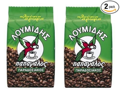 Greek Ground Coffee 2x96g (2x3.3oz) Pack of 2 Loumidis