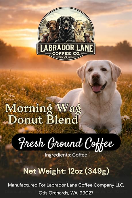 Morning Wag Donut Blend - Premium Small Batch Coffee - 12oz
